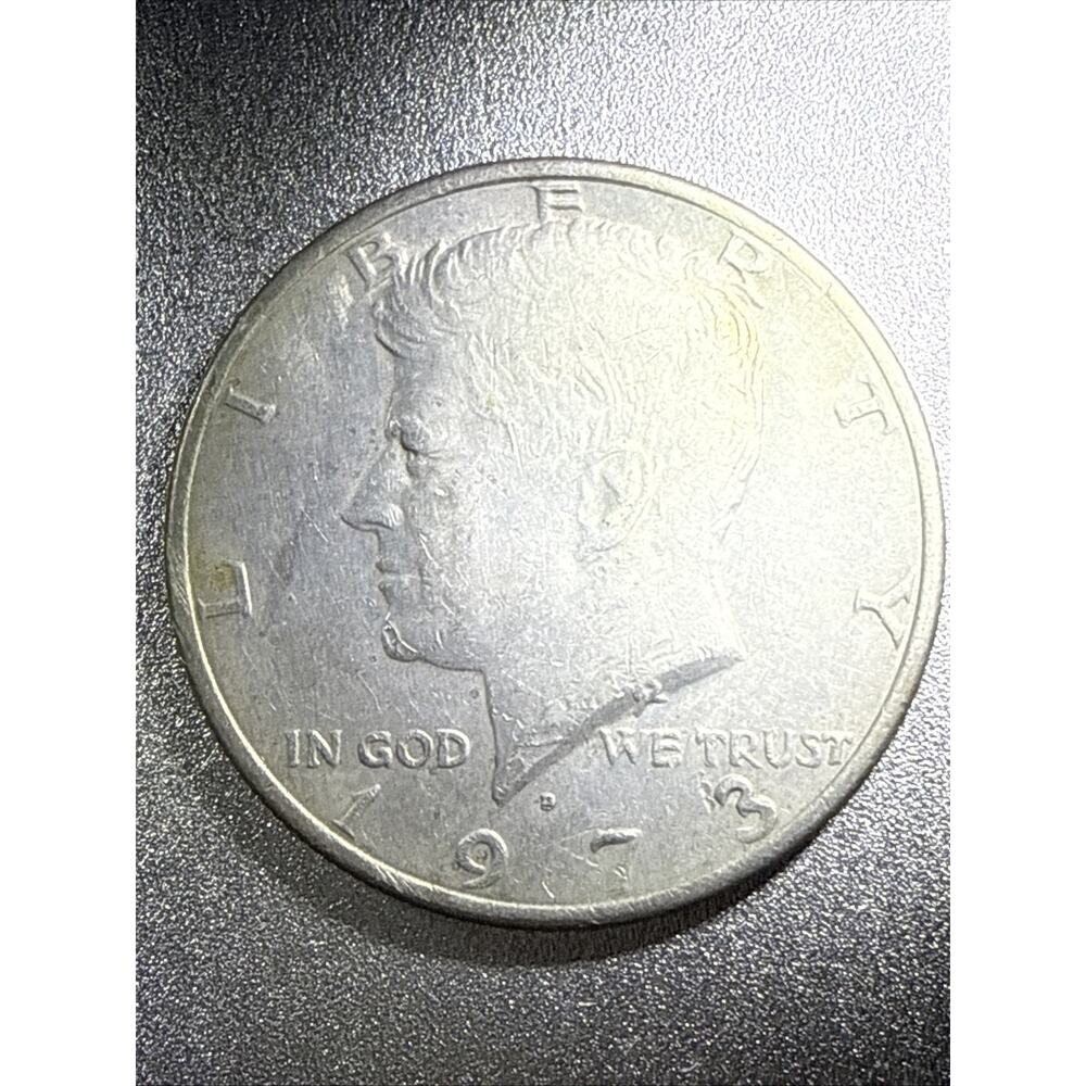 1973 Kennedy Half Dollar Error Coin DDO CIRCULATED